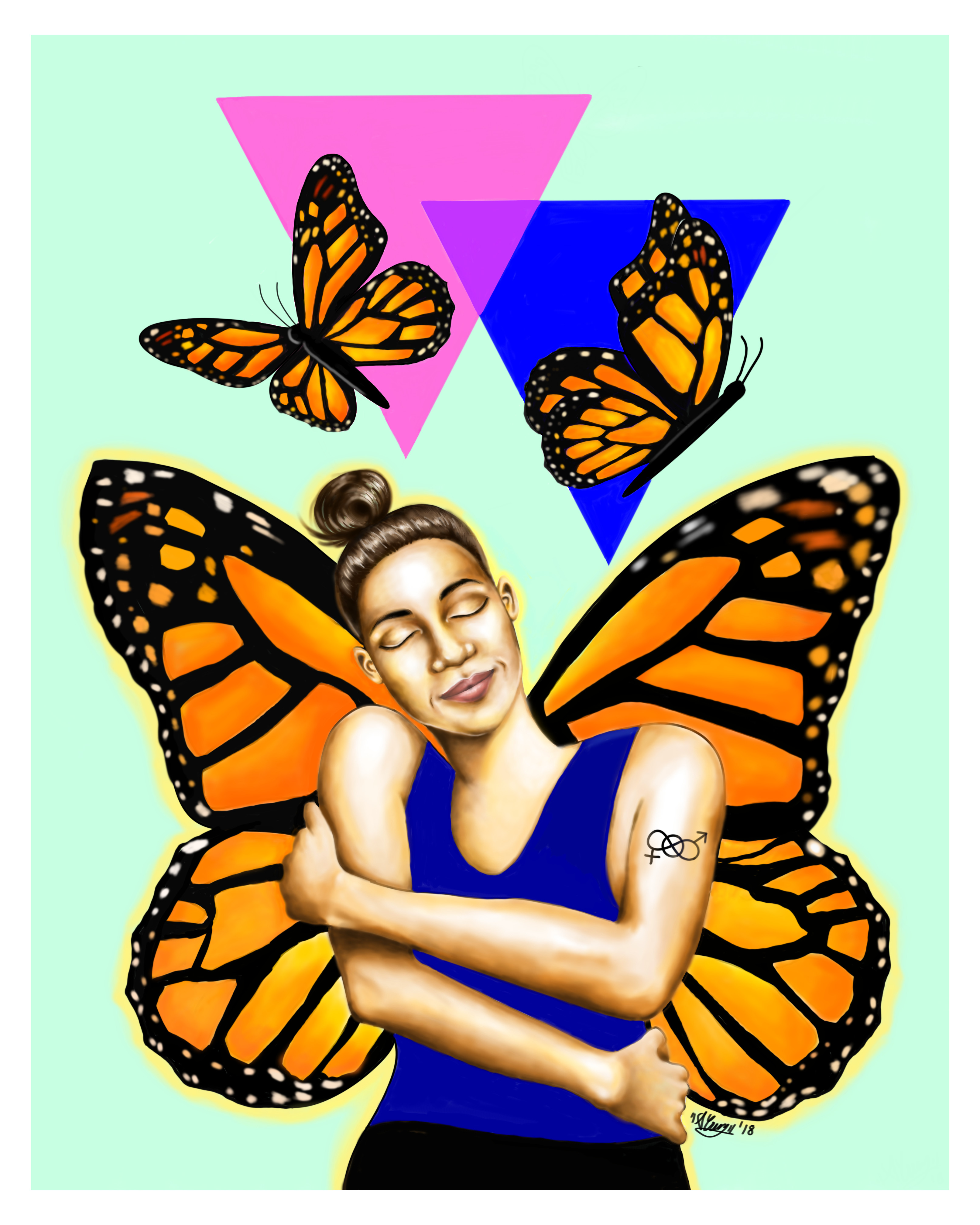 Healthy, Free, and Proud by Adelina Cruz
